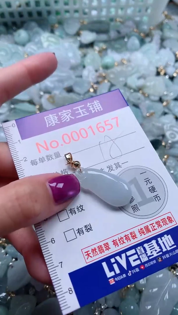 颈饰未镶嵌翡翠1657