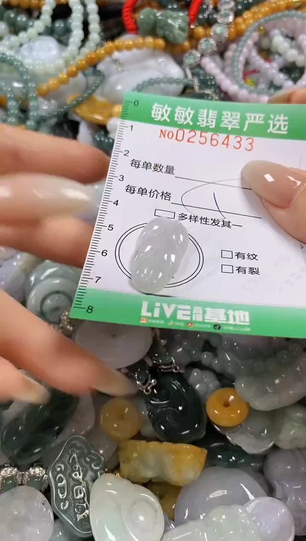 翡翠未镶嵌颈饰闪购0256433