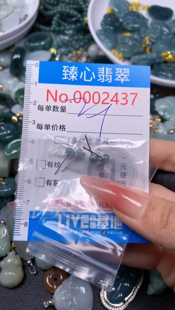 【闪购商品】翡翠颈饰未镶嵌含绳0002437