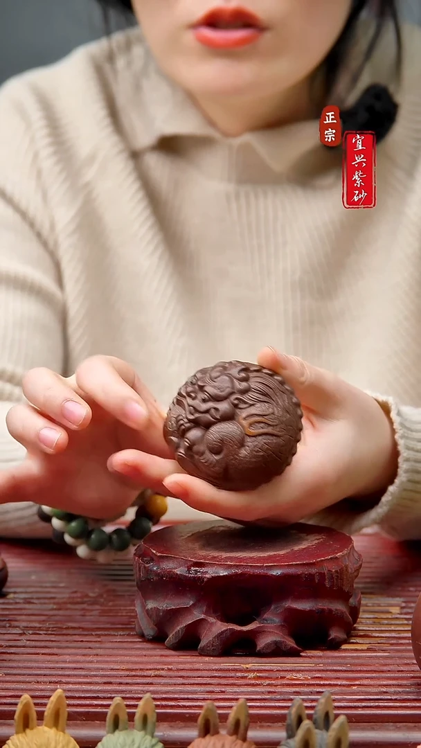 紫砂茶宠宜兴紫砂茶宠摆件