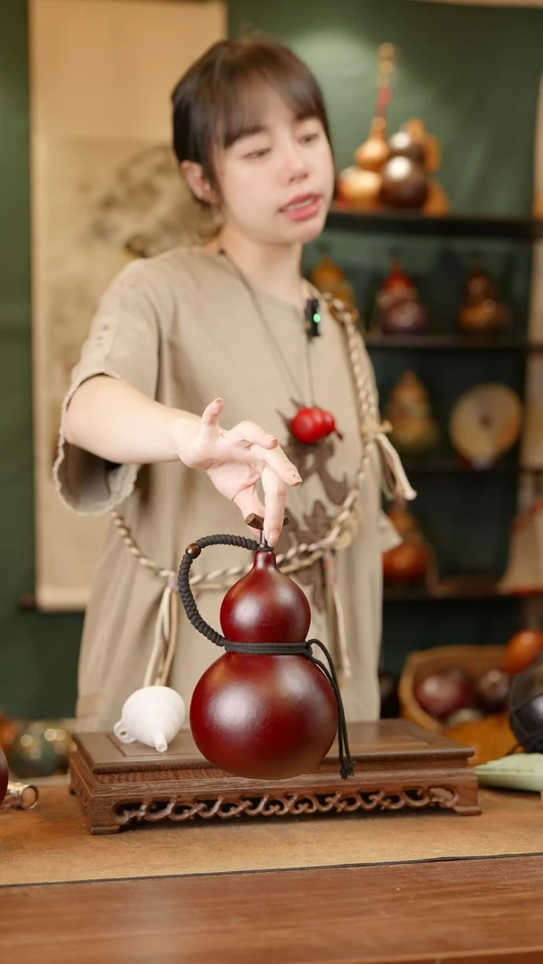 103号精品天然大漆酒葫芦一物一拍~