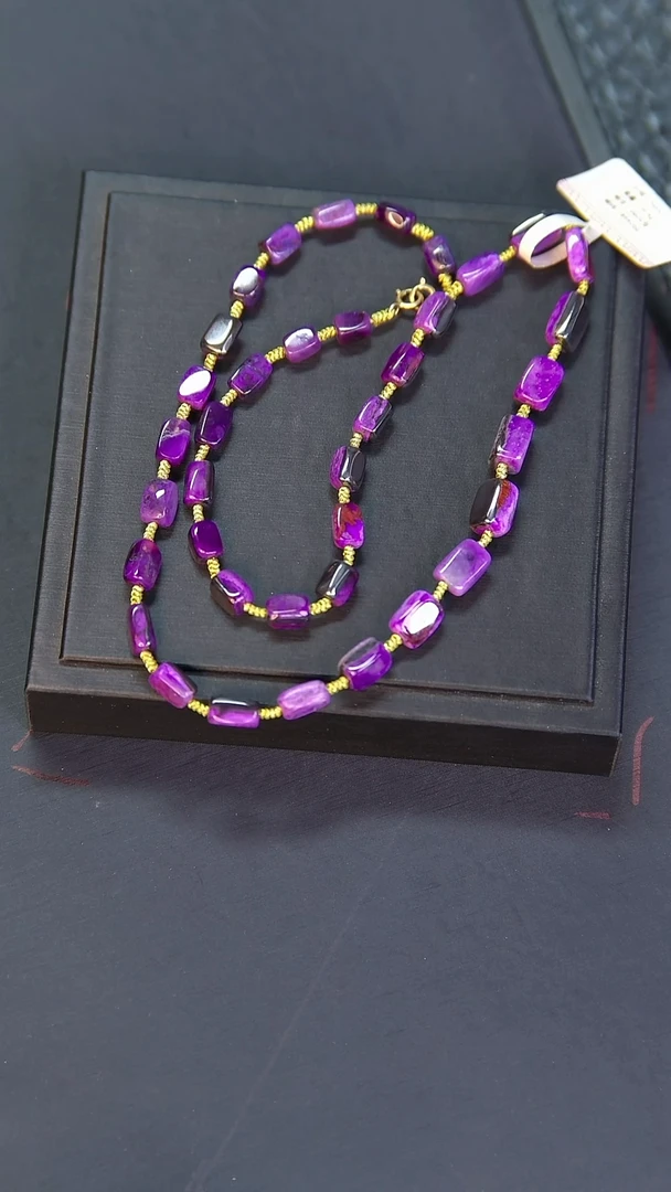 未镶嵌苏纪石（舒俱来）项链116号丝绒项链