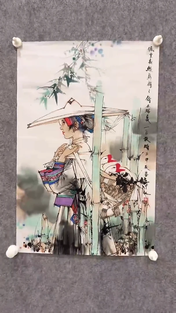 国画刘向平-2.8平尺-国画作品