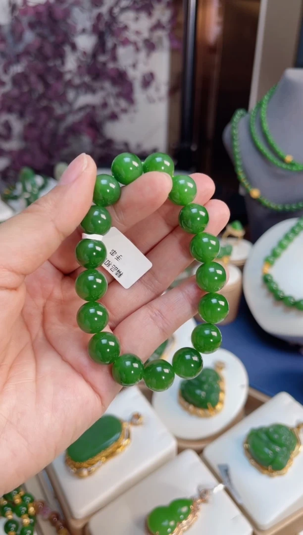 【闪购商品】和田玉手串未镶嵌12mm