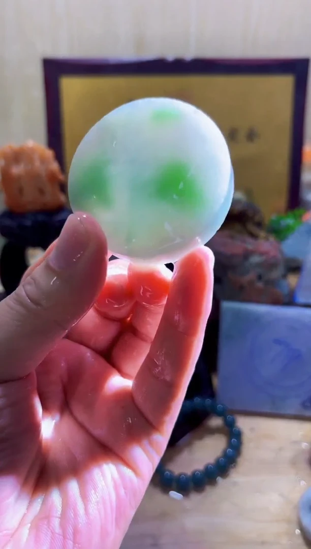 颈饰未镶嵌翡翠A货常星4927