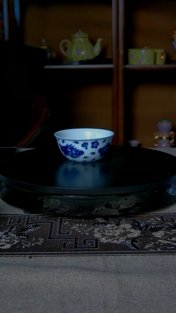 景德镇手工青花主人杯