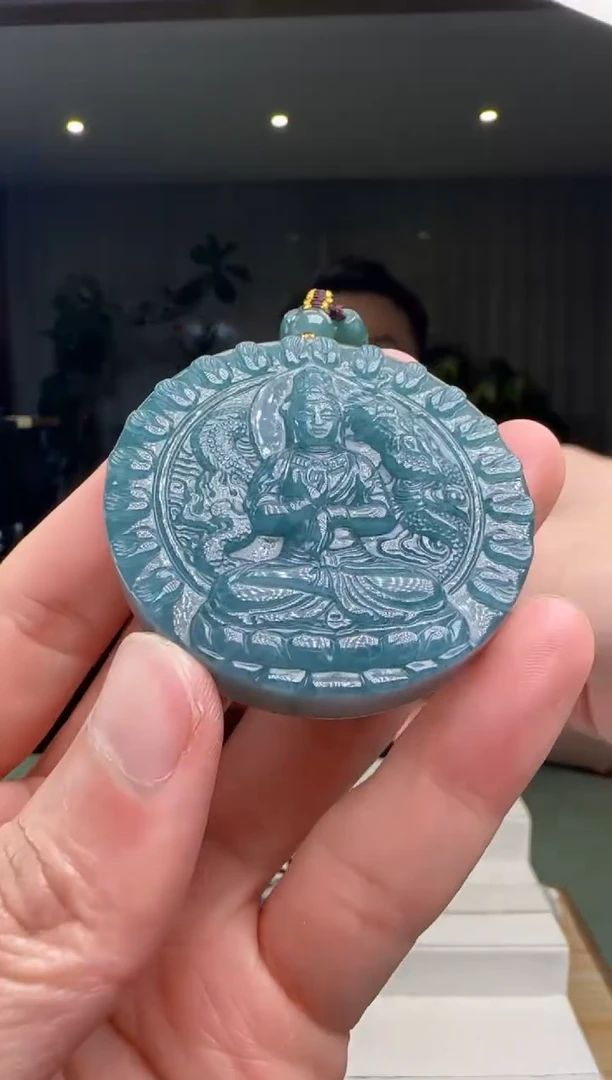 【闪购商品】翡翠吊坠(赠链)未镶嵌多样性发其一DY@@60B7J11765