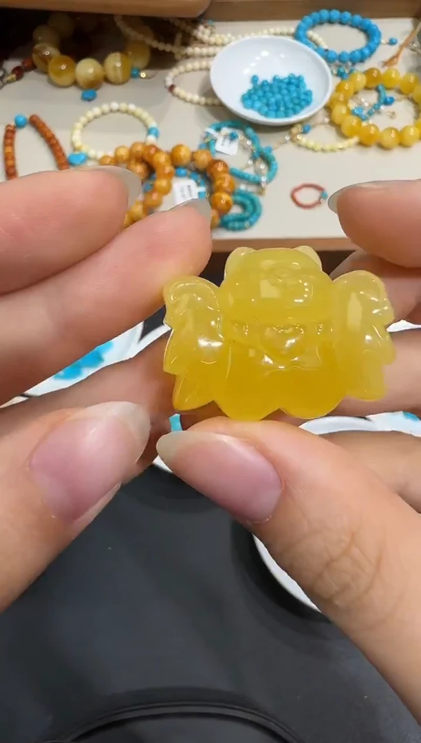 琥珀颈饰未镶嵌X1119-1195-231