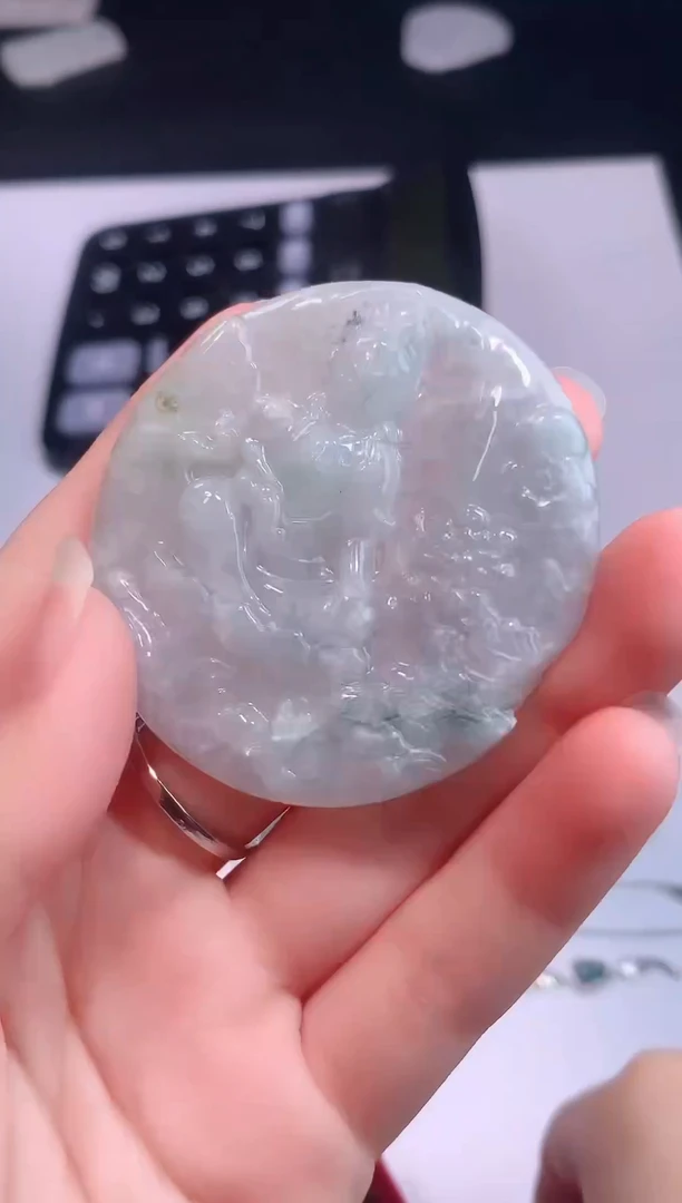 颈饰未镶嵌翡翠0芹0翡翠珠宝763