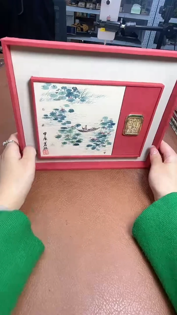 【闪购商品】绘画画吴茗依GH300283F荷叶