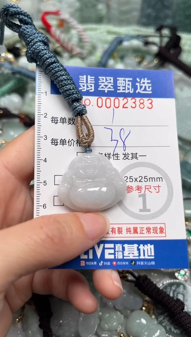 【闪购商品】翡翠颈饰未镶嵌00..2383
