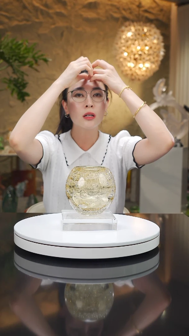 琉璃手工艺品福利截图琥珀花瓶