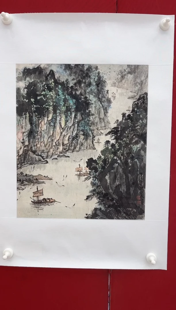 国画张三友老师画作