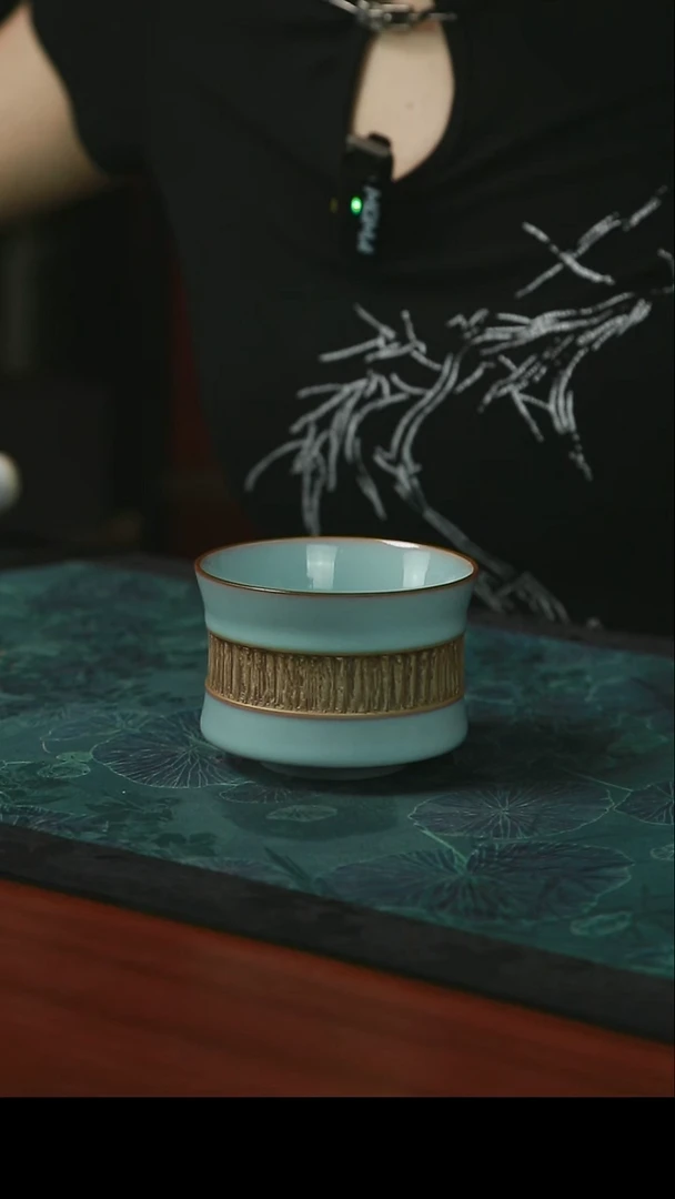 束腰杯 跳刀  开片 一级品