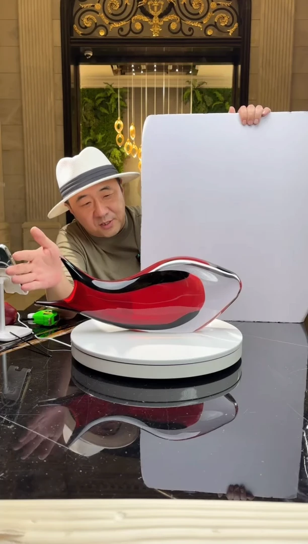 【闪购商品】摆件AJ05541红色鱼艺术摆件