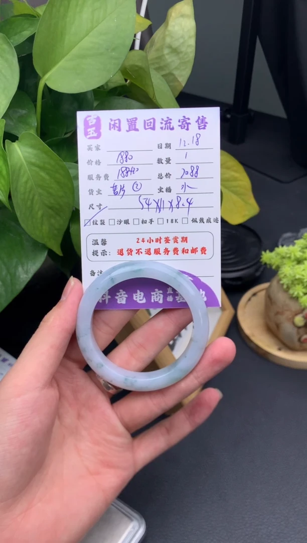 未镶嵌手镯翡翠手镯