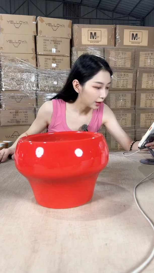 火锅红色小号20x16