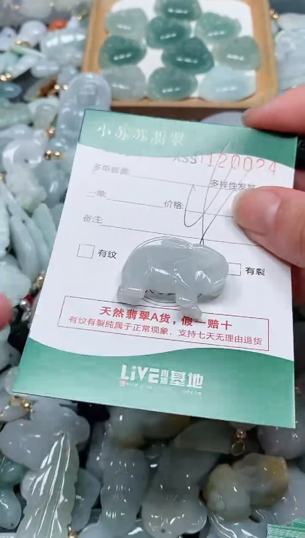 【闪购商品】翡翠颈饰未镶嵌闪购商品0120024