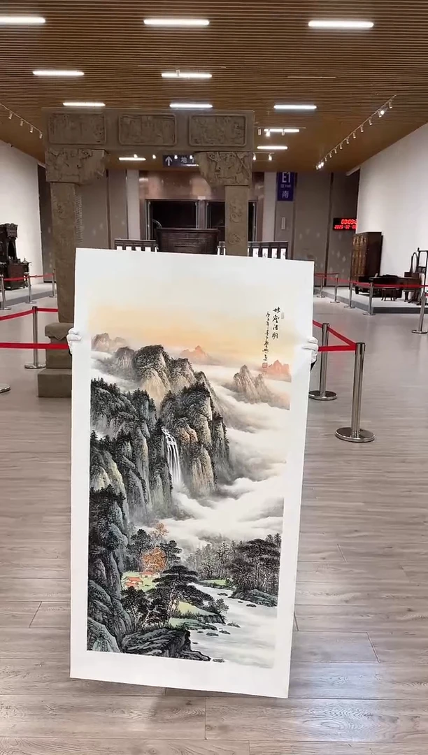 【闪购商品】国画37 赵隆轩艺术馆李庆兴老师作品