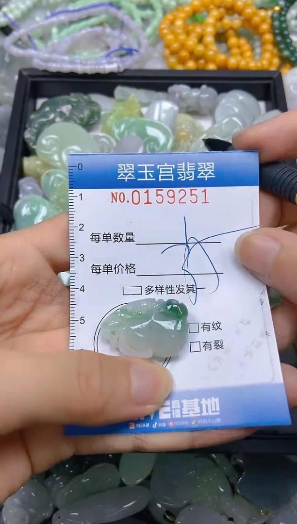 翡翠未镶嵌颈饰闪购0159251