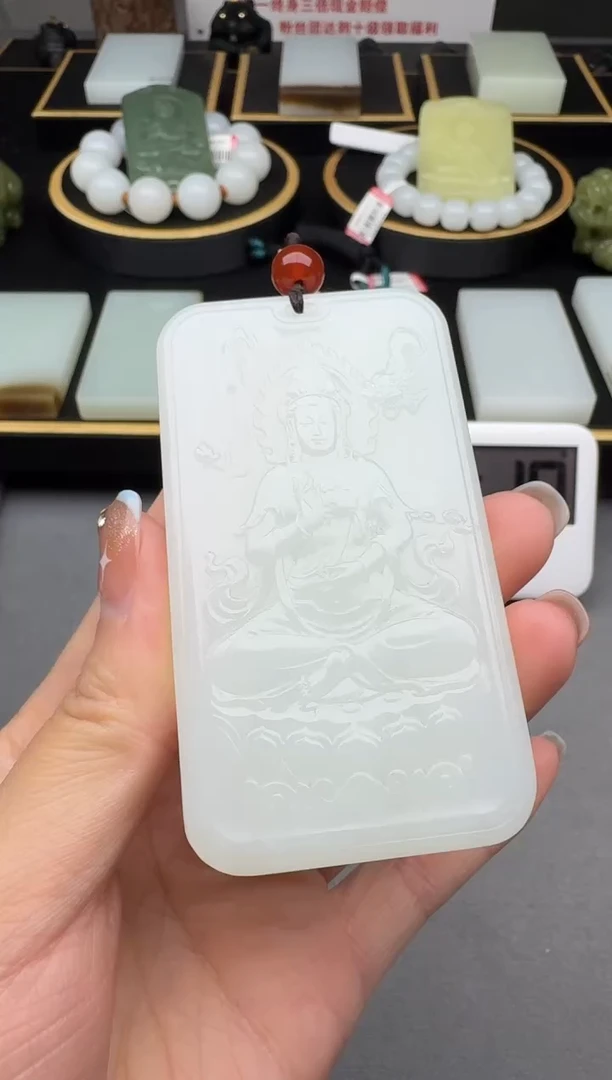 颈饰未镶嵌和田玉3