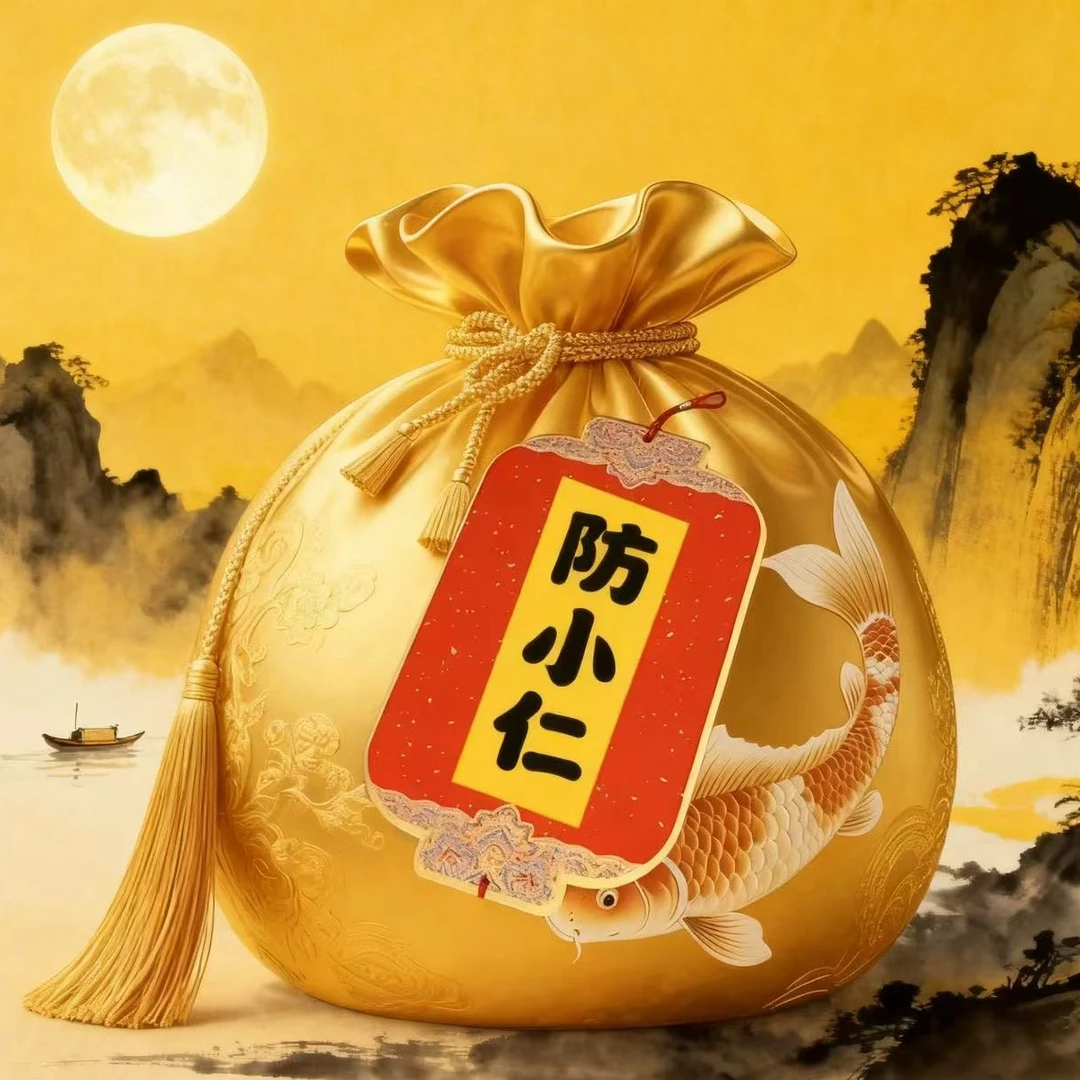 6号防小仁【老师傅推荐】手绘卡 生肖挂饰福 挂饰