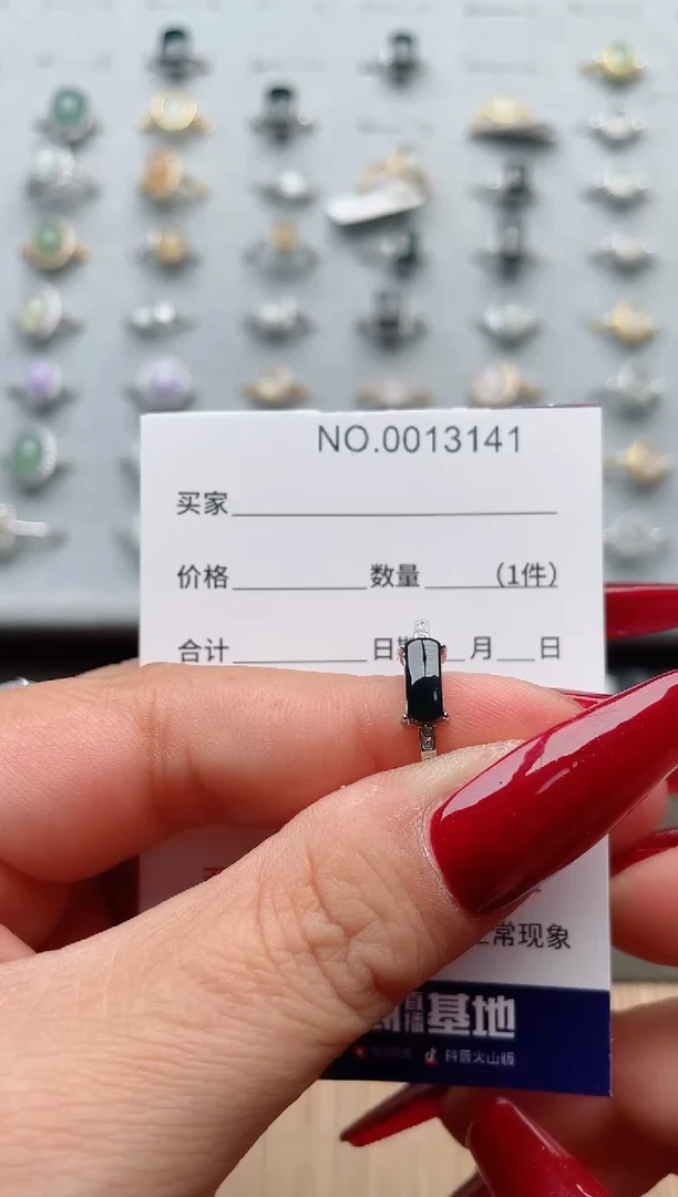 【闪购商品】翡翠戒指银S925镶嵌·