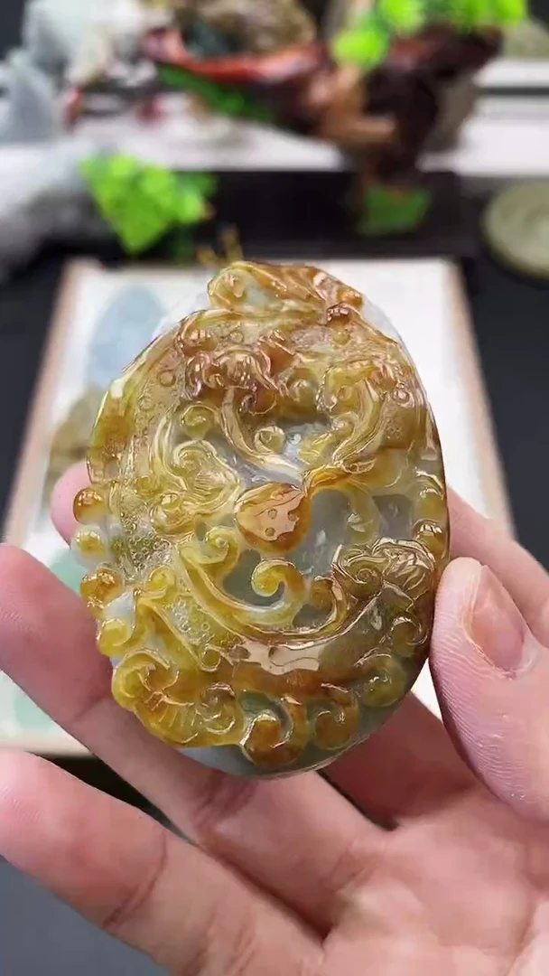 颈饰未镶嵌翡翠天然缅甸A货翡翠