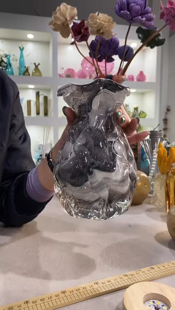 慕忆家手作家琉璃花瓶