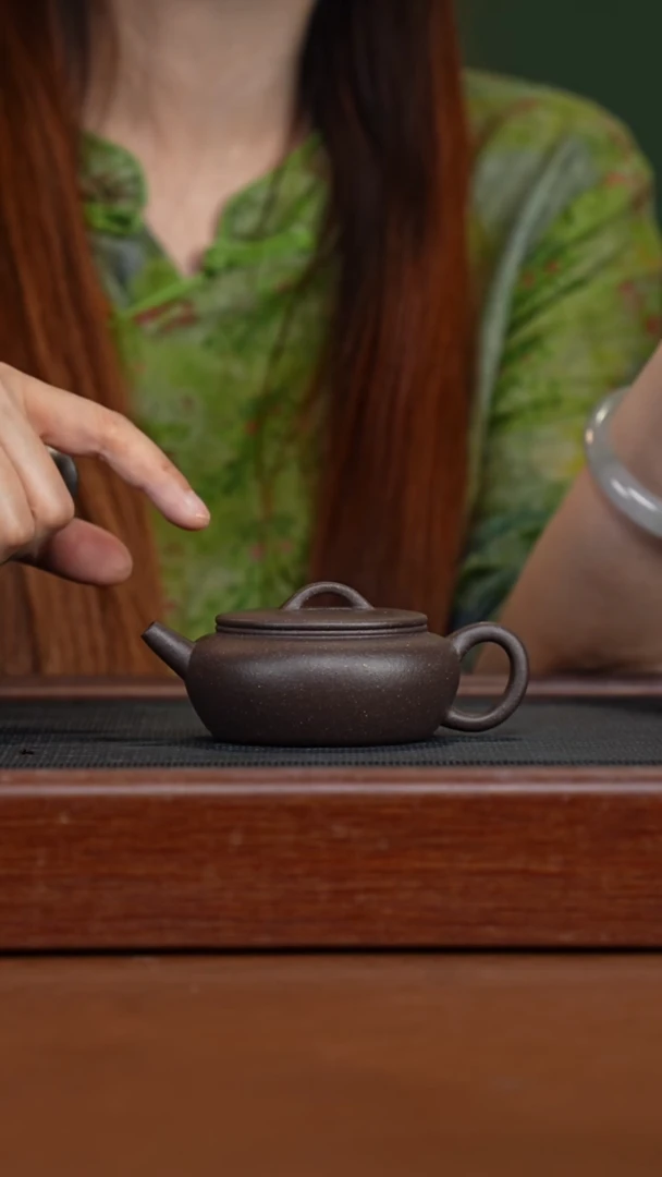 茶壶紫砂天青大彬诗意