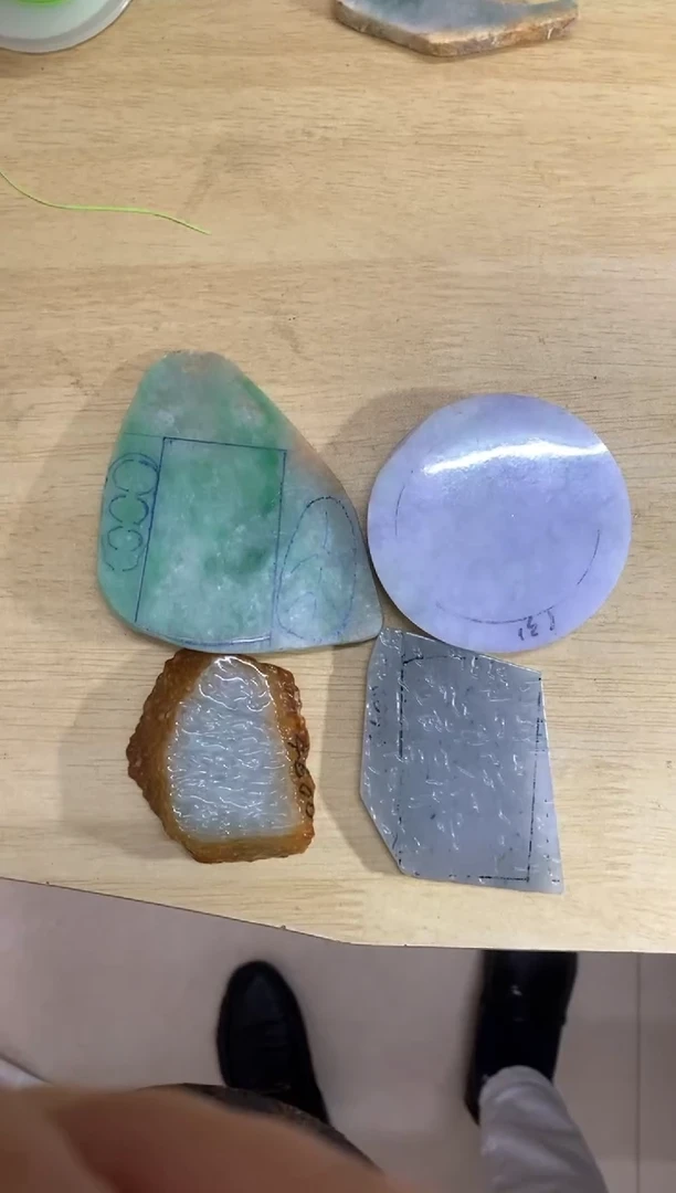 定制翡翠未镶嵌大*手镯挂件定制