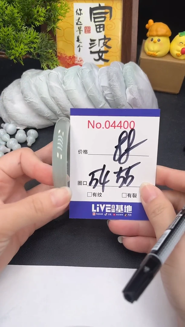 未镶嵌手镯翡翠4400