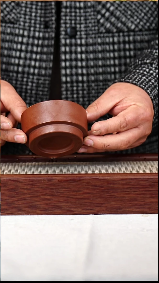 茶杯紫砂宜兴原矿紫砂——主人杯