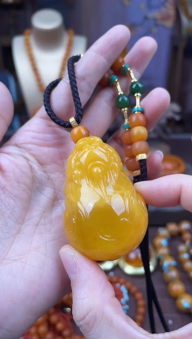 裸石琥珀未镶嵌多样性发货1，假一赔4