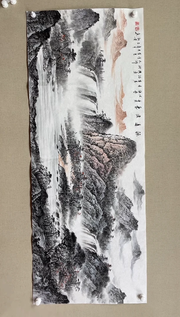 国画180*68 殷新建殷新建殷新建殷新建殷新建