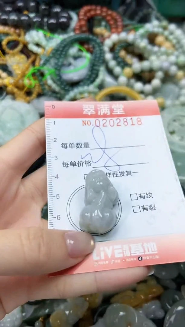 颈饰未镶嵌翡翠闪购0202818