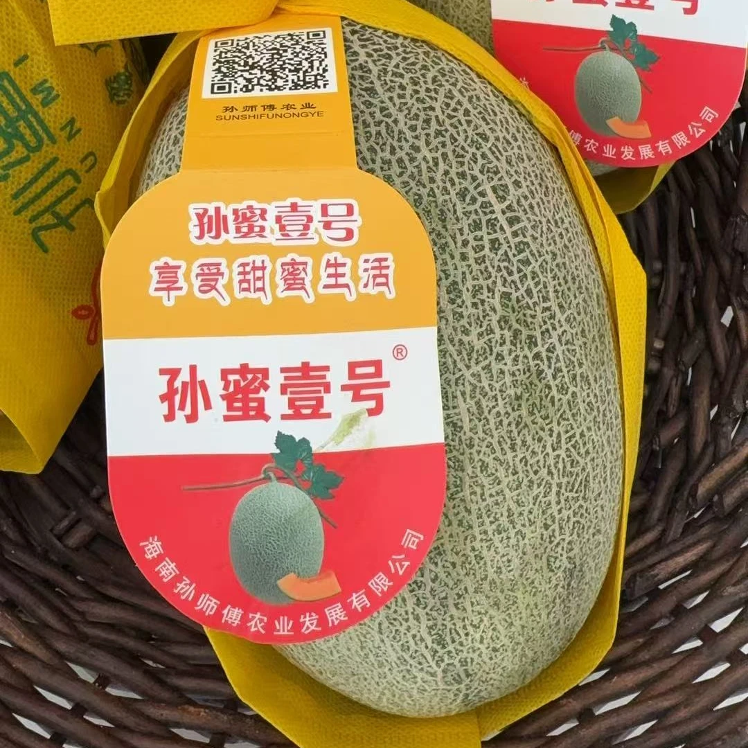 孙密一号哈密瓜（口感甜脆）/个3.3斤左右