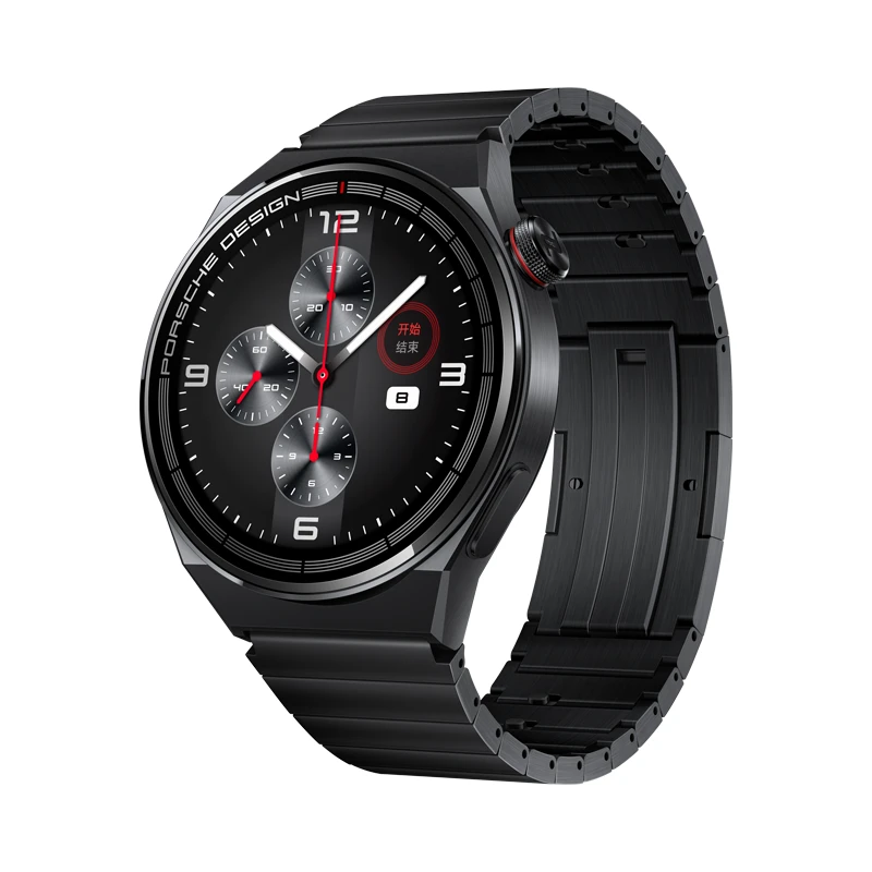 95新 Huawei/华为 东方watch GT3保时捷设计款钛金属边框表带