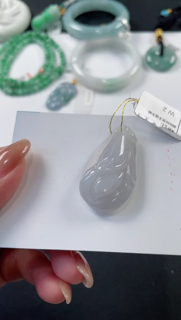 颈饰未镶嵌翡翠基地发货H 2677