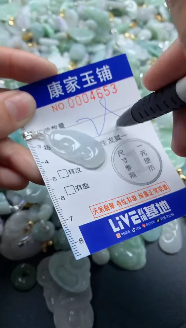 颈饰未镶嵌翡翠4653