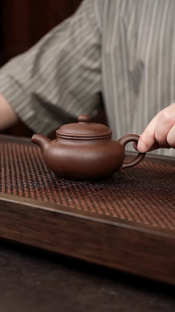 茶壶紫砂紫泥仿古