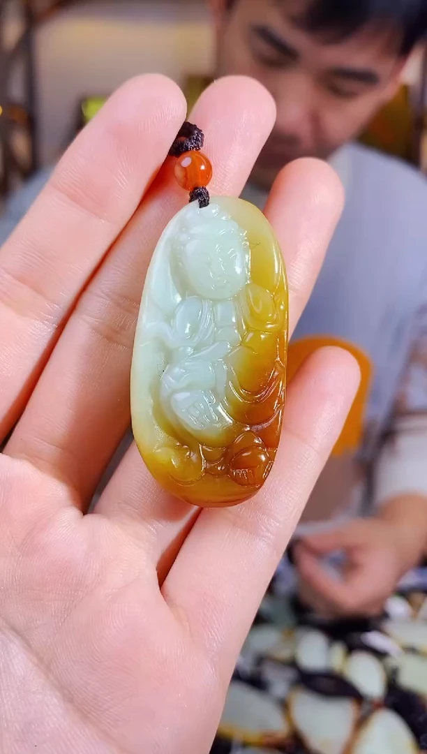 【闪购商品】和田玉颈饰未镶嵌1