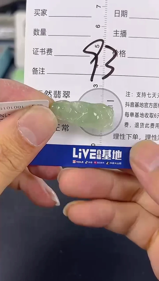 颈饰未镶嵌翡翠天然A货缅甸翡翠