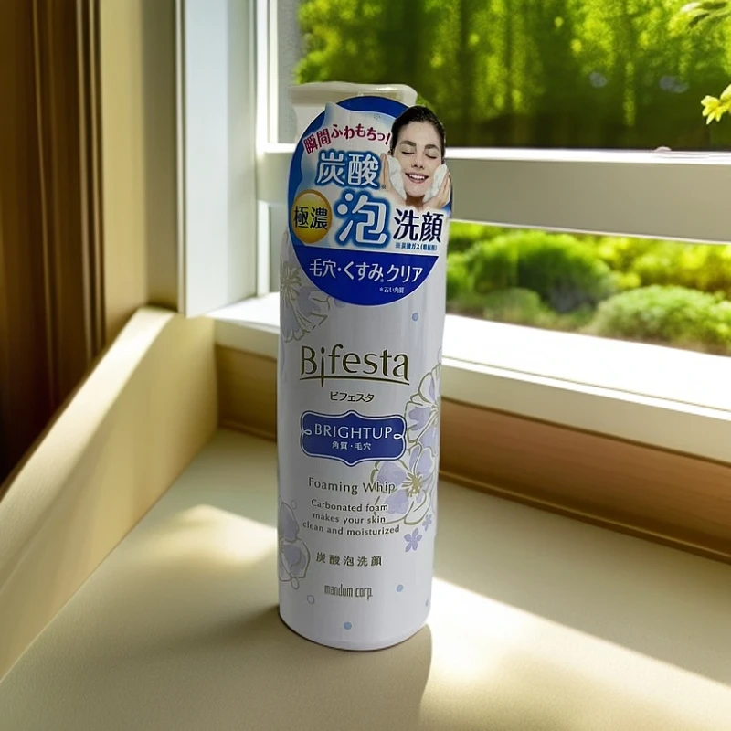 Bifesta/缤若诗日本碳酸温和保湿洁面乳慕斯氨基酸清洁泡沫洗面奶