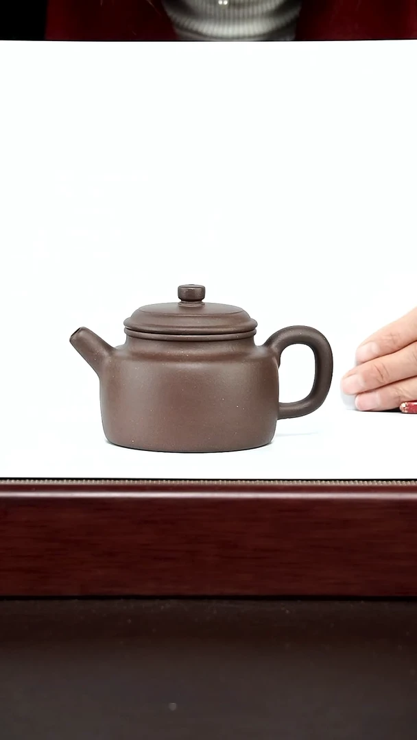 【闪购商品】紫泥茶壶底槽青200毫升