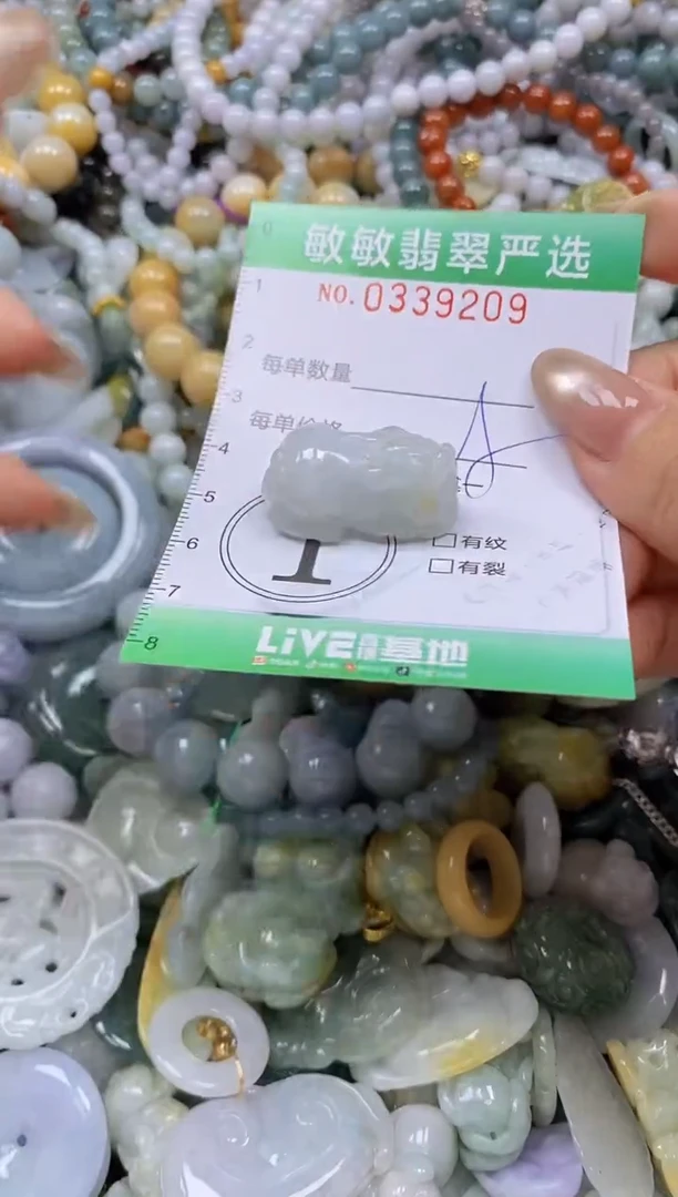 颈饰未镶嵌翡翠闪购0339209