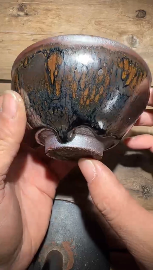 茶盏古法龙窑柴烧446