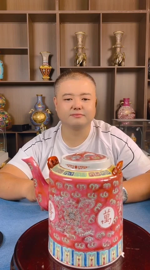 摆件景德镇陶瓷青花摆件30