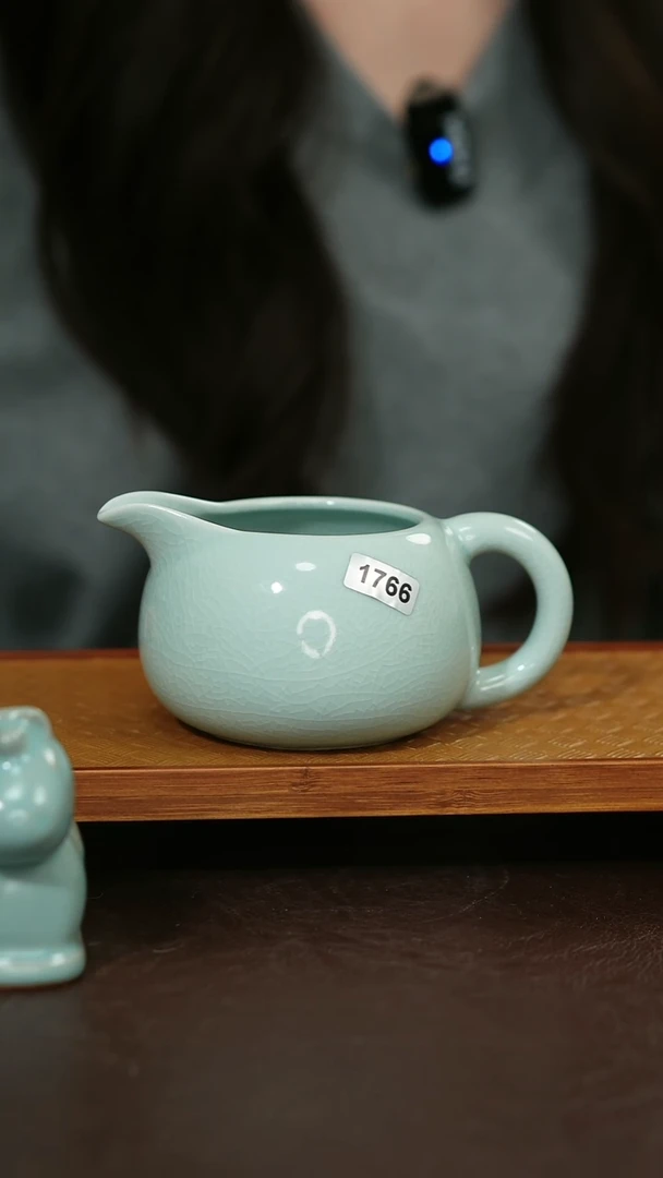 摆件瓷1766原矿原釉汝宋汝瓷