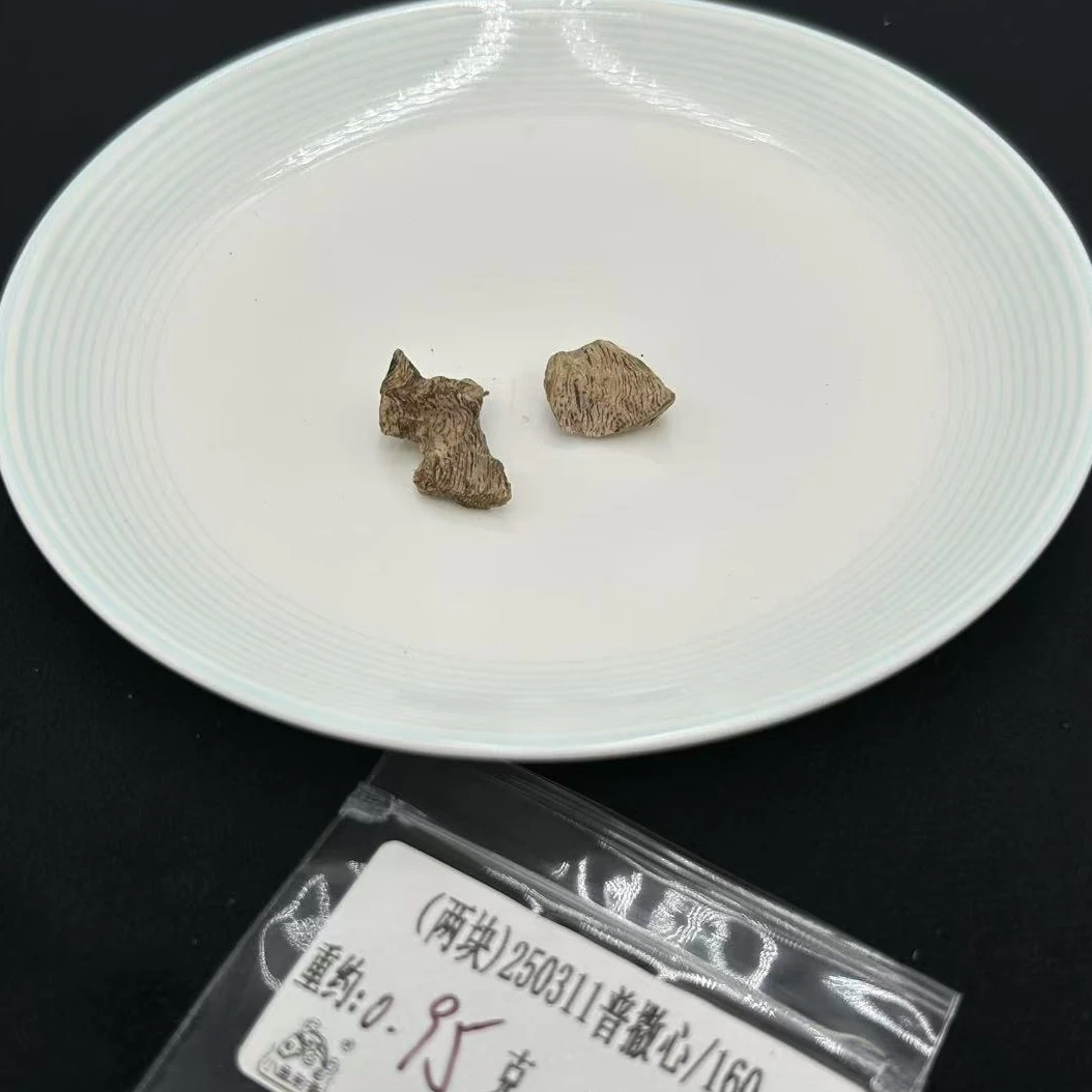 （两块）重约0.95克  250311普撒心/160（料） 天然木艺